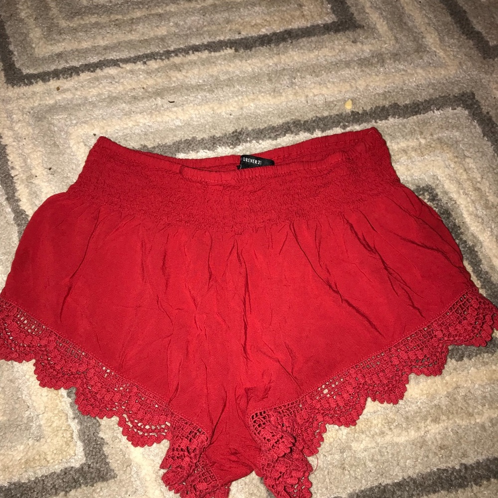 Forever 21 lace shorts